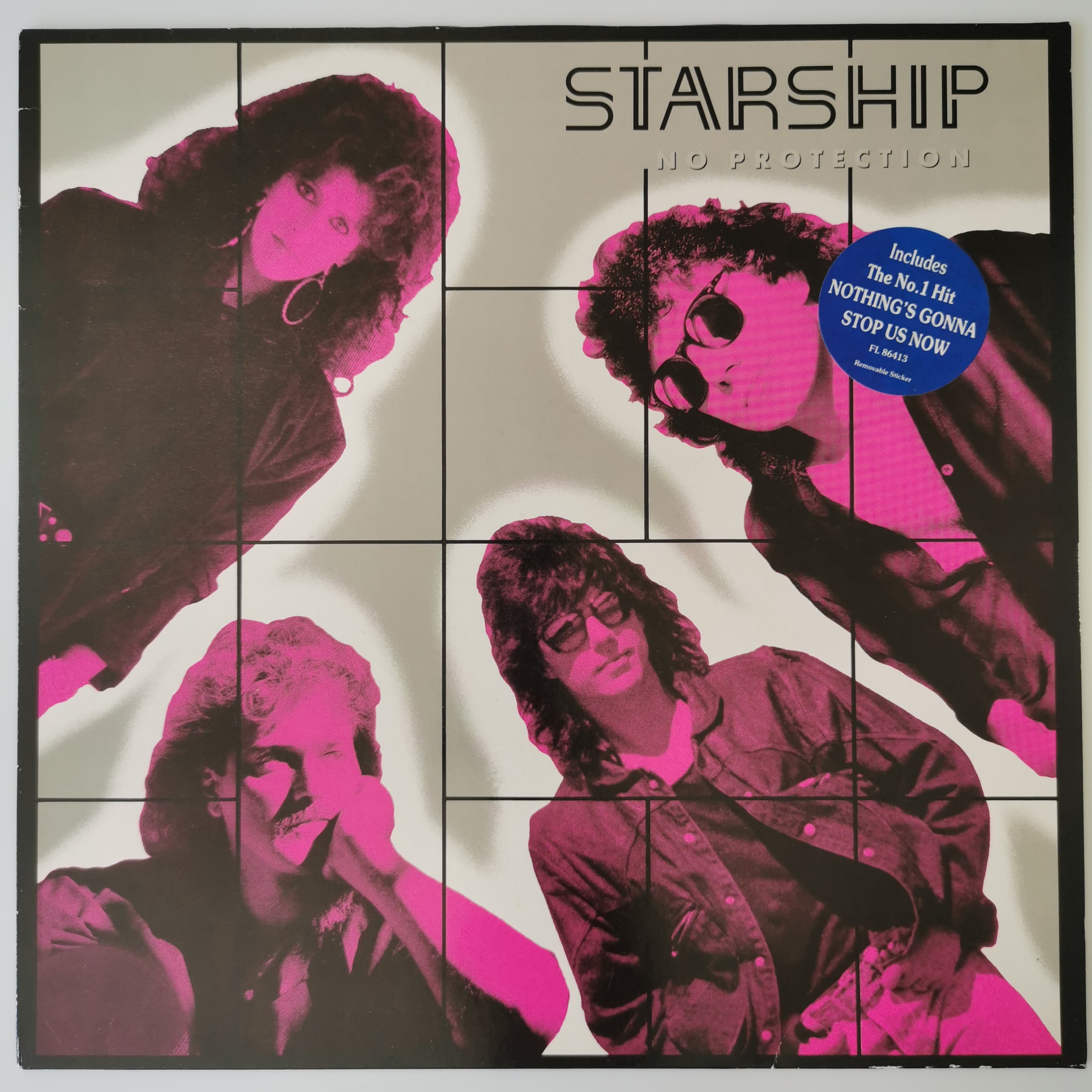 Starship no protection Viny LP 1987