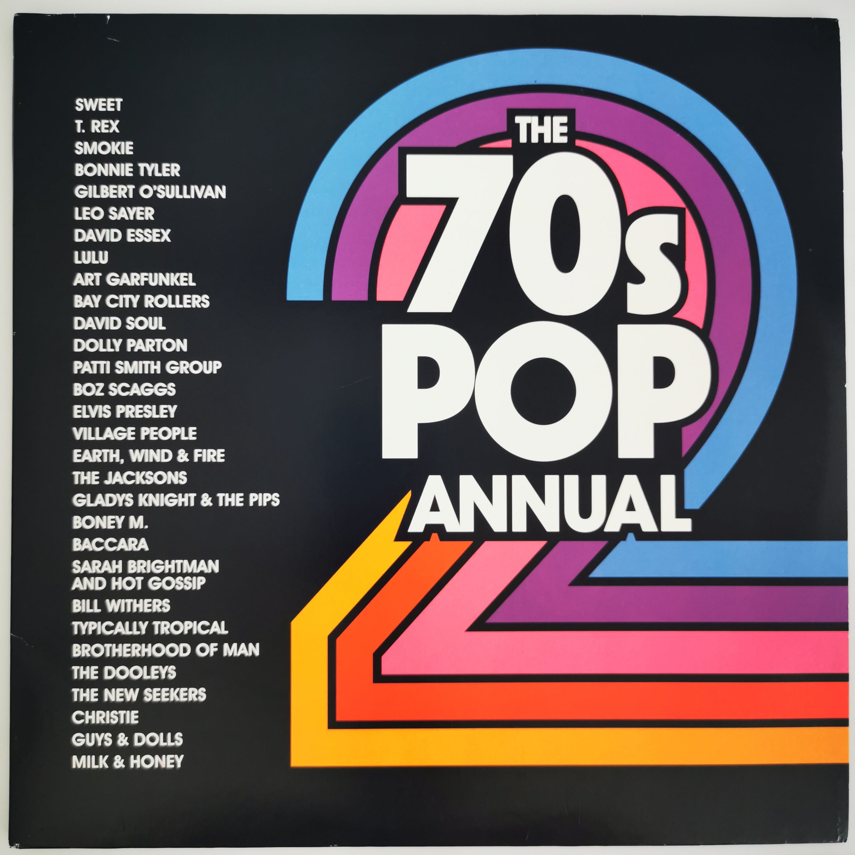 The 70s Pop Annual Double Vinyl LP VG/VG