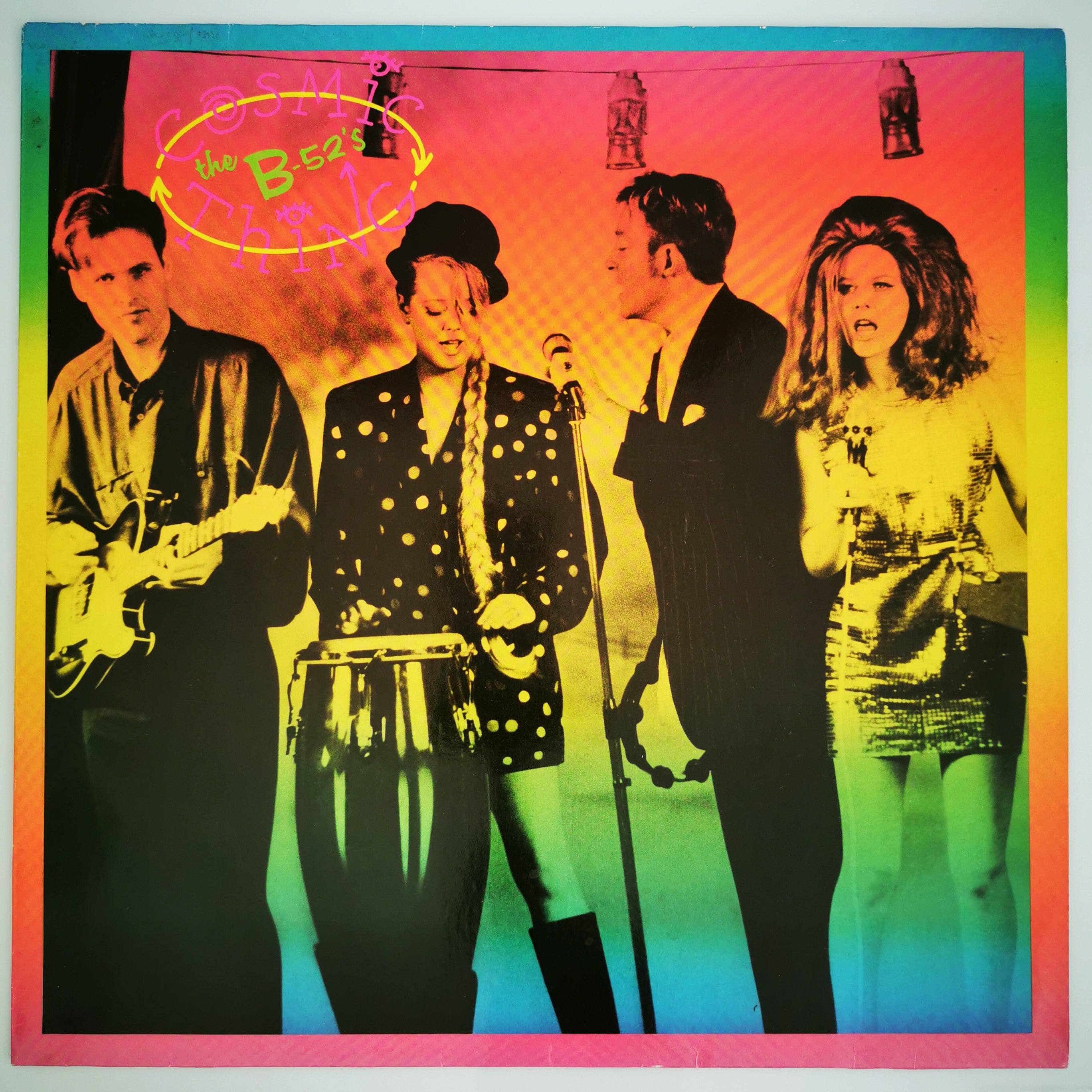 The B-52's Cosmic Thing Vinyl LP VG+/VG+ 1989