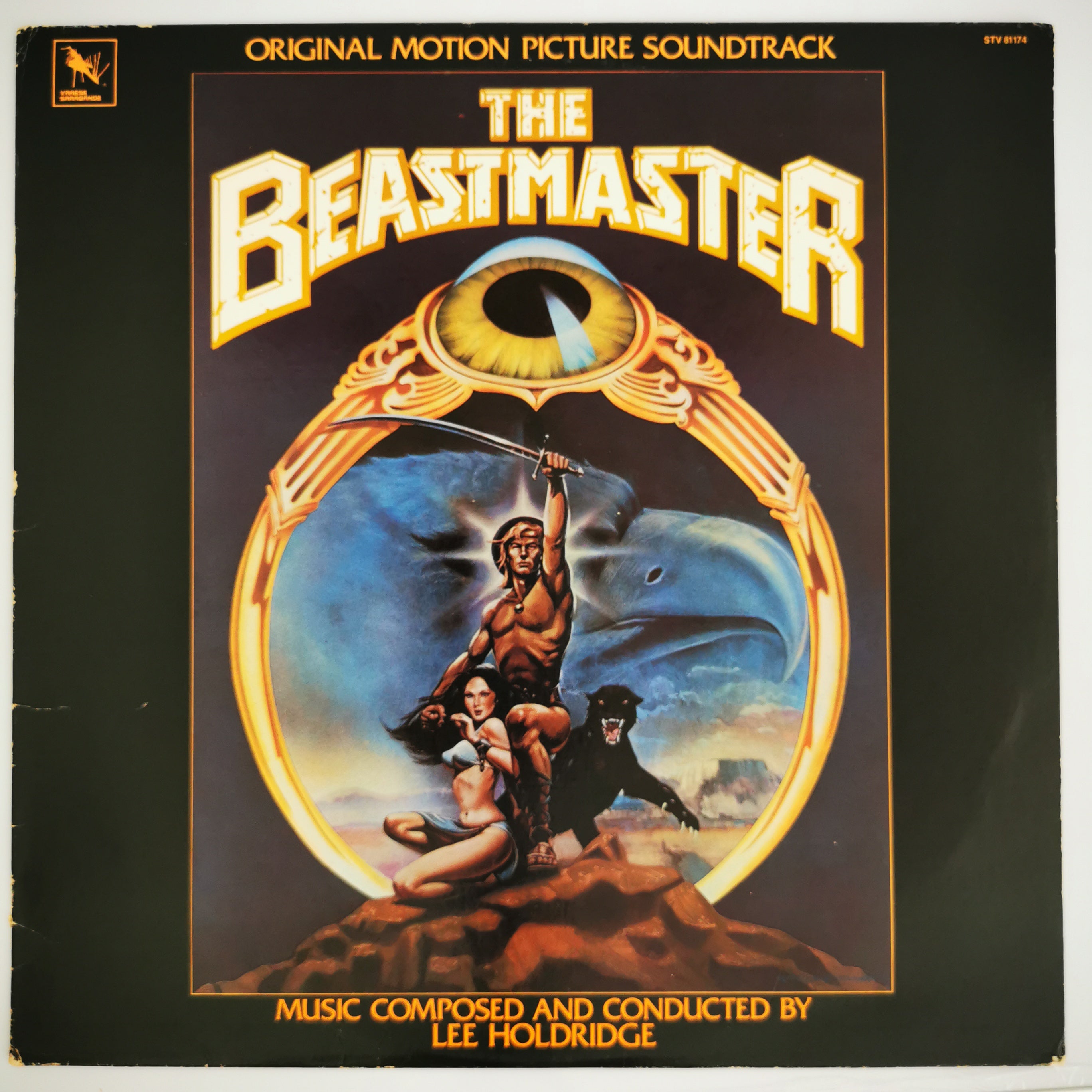The Beastmaster Original Soundtrack Vinyl LP VG/VG 1983