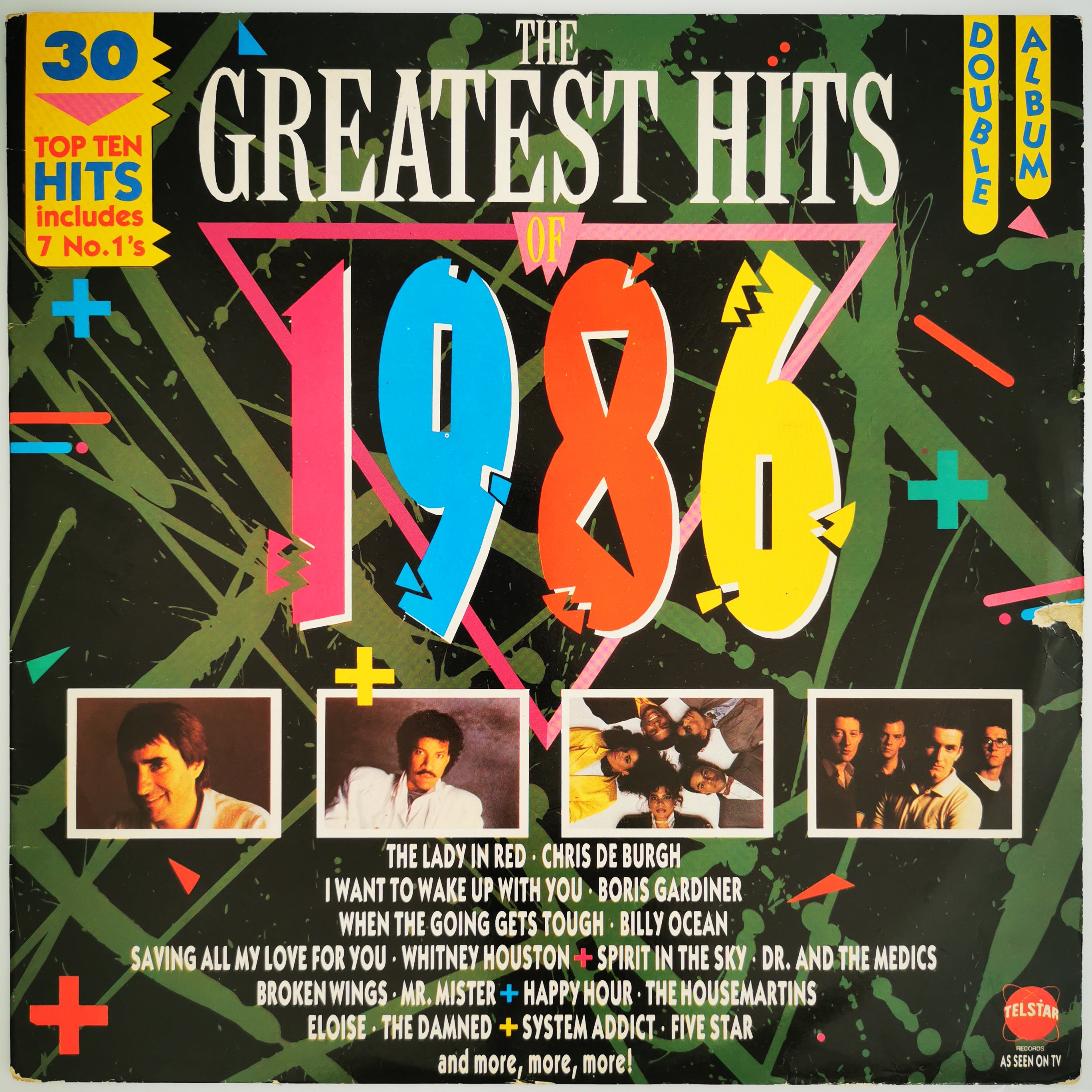 The Greatest Hits Of 1986 Double Vinyl LP VG/VG
