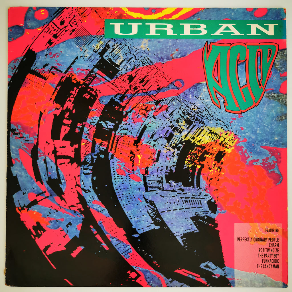 Urban Acid Various Vinyl LP VG/VG 1988