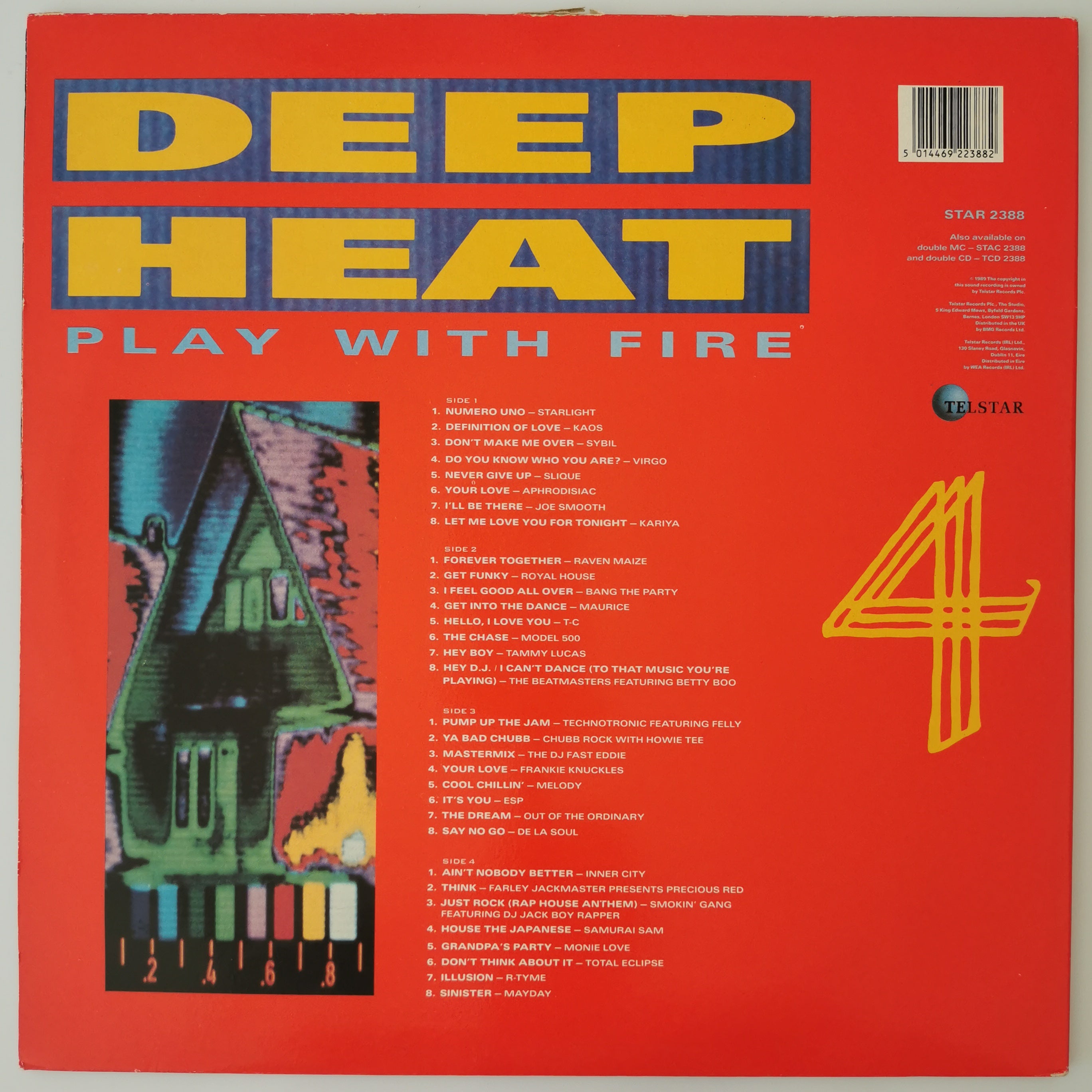 Various-Dance Deep Heat 4 - Play With Fire Double LP