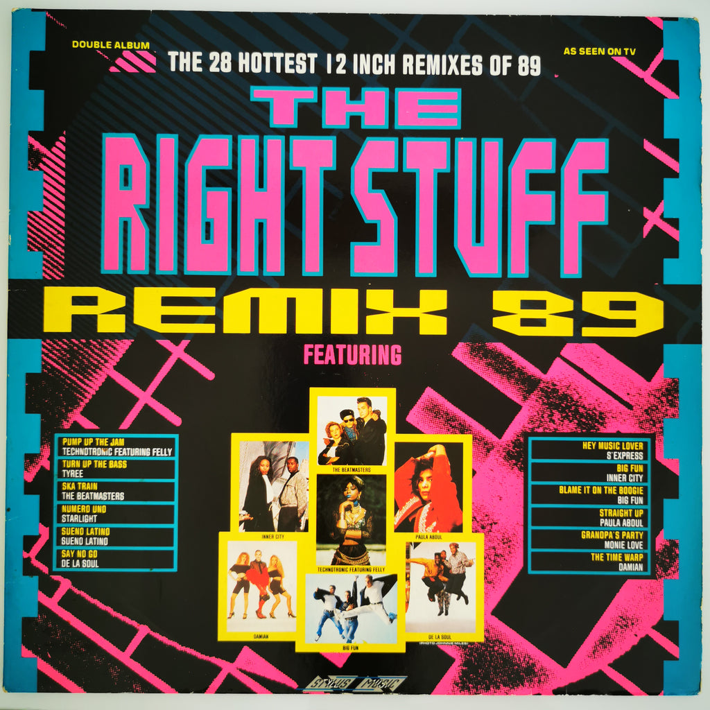 Various-Dance The Right Stuff Remix 89 Double Vinyl LP