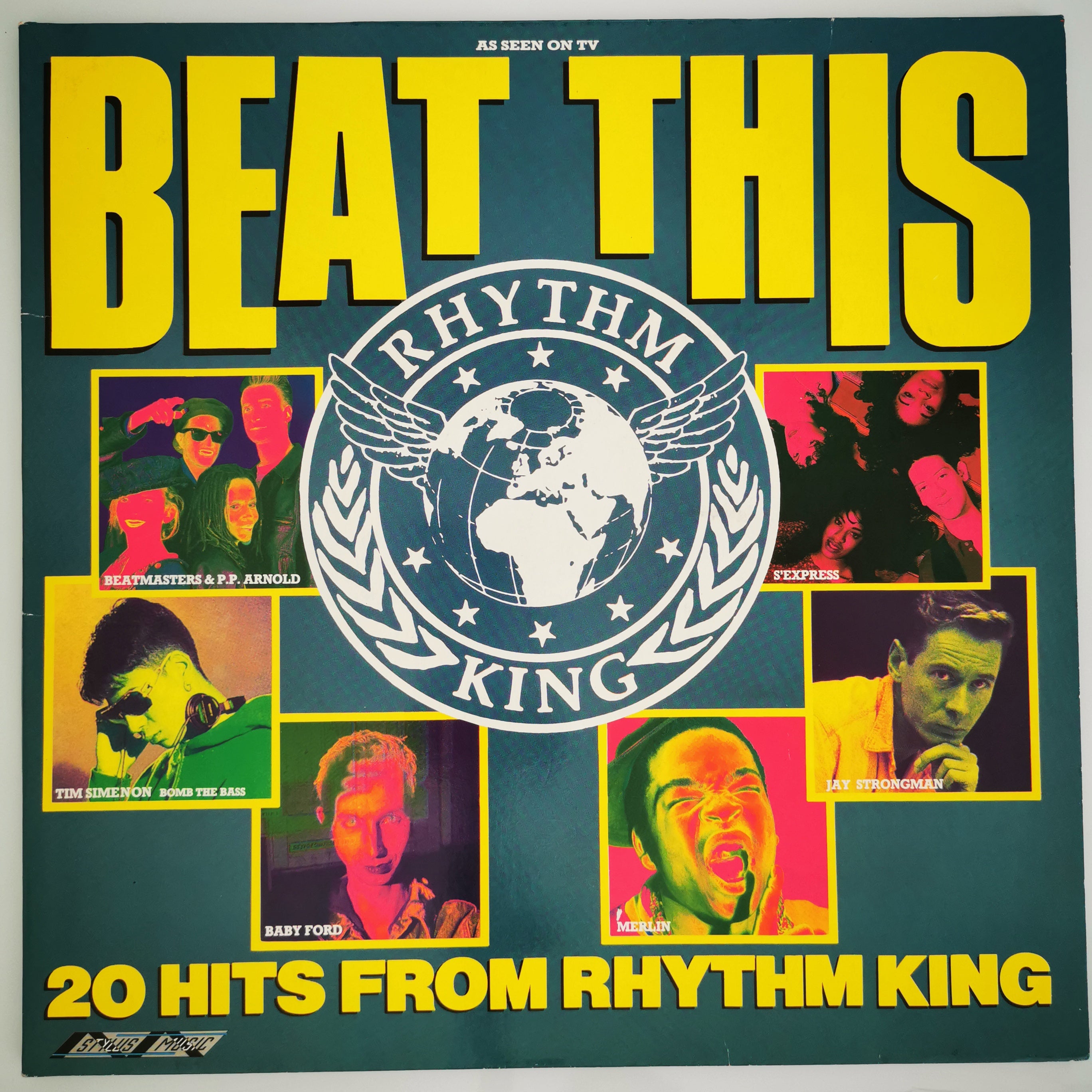 Various – Beat This - 20 Hits From Rhythm King Vinyl LP VG/VG