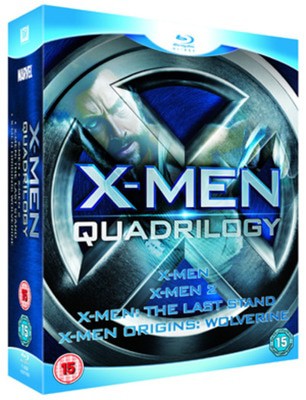 X-Men Quadrilogy Blu-Ray (used)